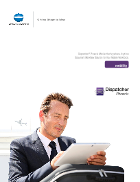 Dispatcher Phoenix, Mobile, Konica-Minolta, LA Office Solutions