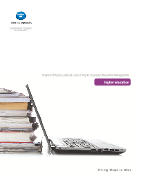 ECM, Higher Education, Konica-Minolta, LA Office Solutions
