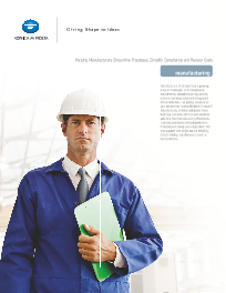 KM, Manufacturing Brochure, Konica-Minolta, LA Office Solutions