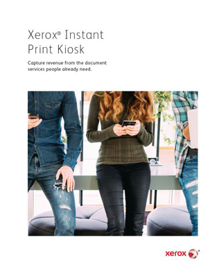 brochure, Instant Print Kiosk, Xerox, LA Office Solutions