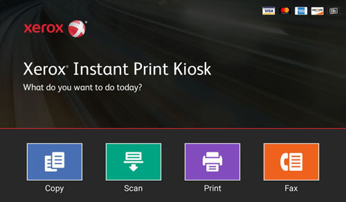 user interface, UI, Instant Print Kiosk, Xerox, LA Office Solutions