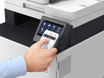mfp secure login, canon, LA Office Solutions