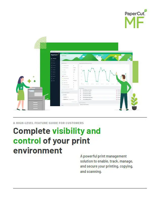 Kyocera, Software, Cost Control, Security, Papercut, MF, LA Office Solutions