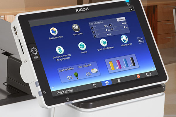 Cost Management, screen usage details, Ricoh, LA Office Solutions