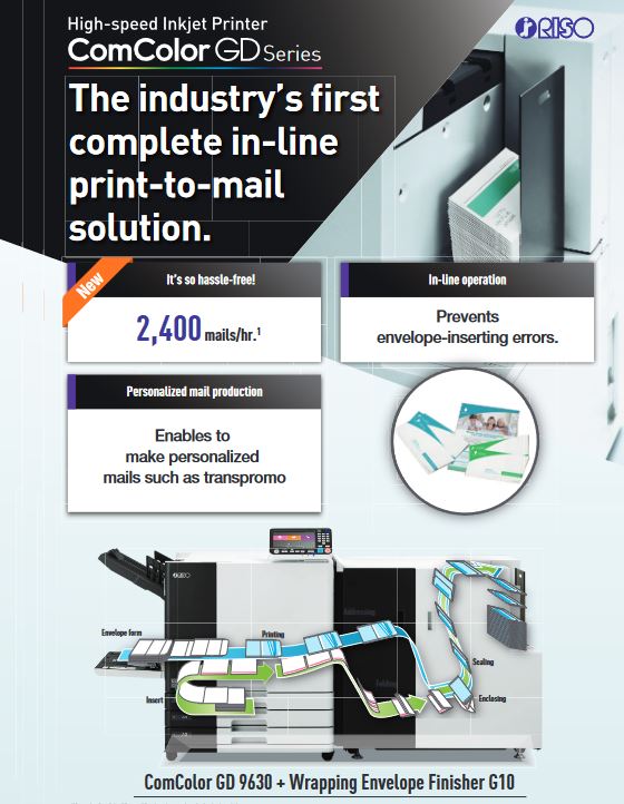 Riso, Comcolor GD, Riso, LA Office Solutions